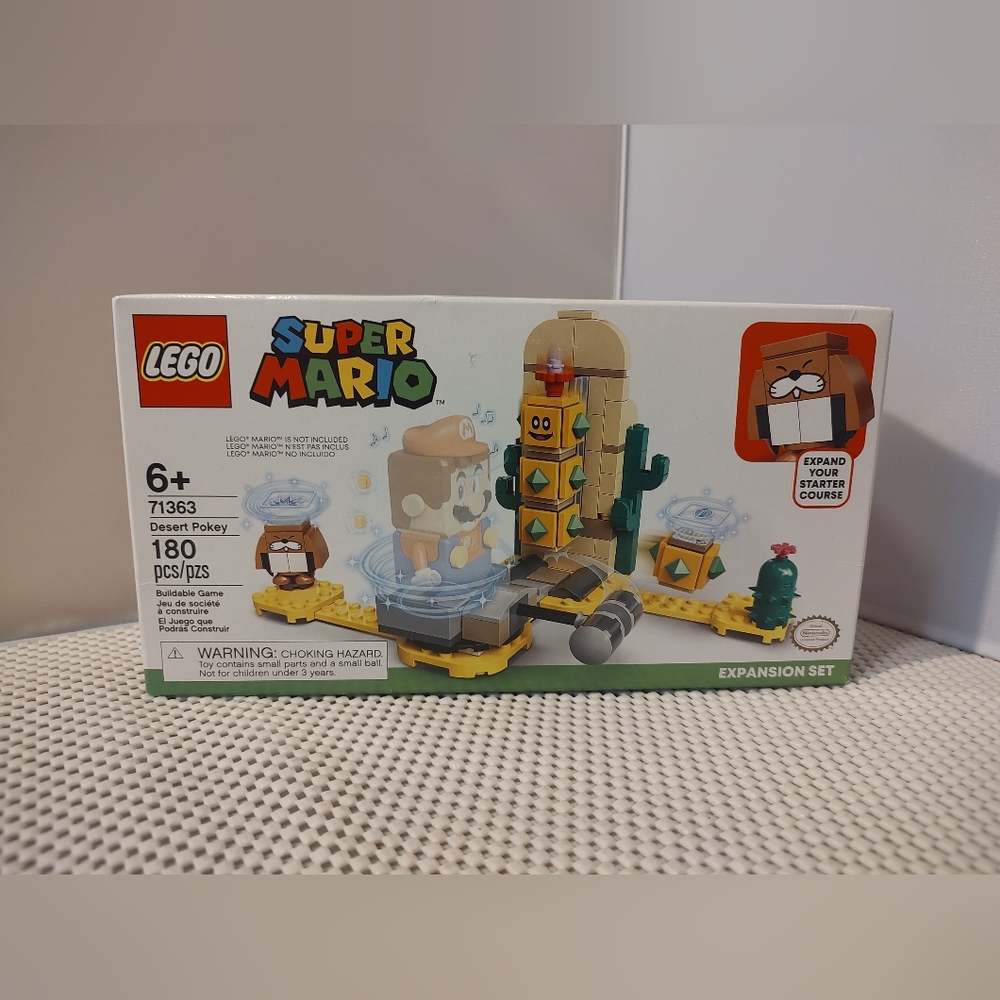 Lego 71363 Super Mario Desert Pokey NWT Building Toy Set